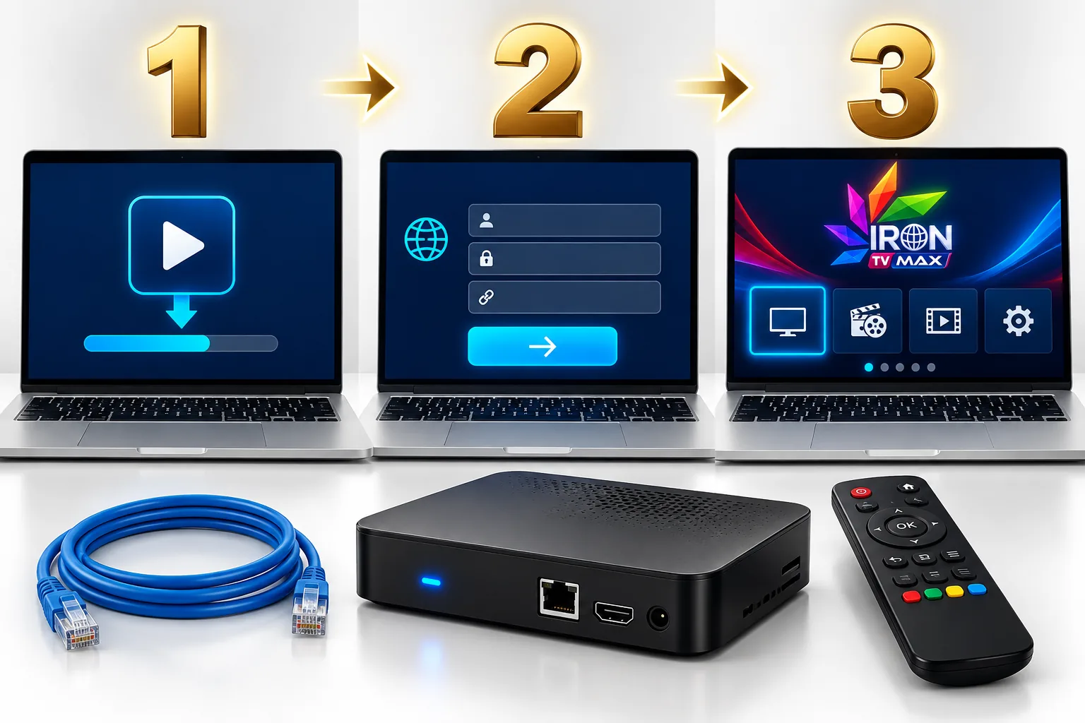 Installation de VLC ou IBO Player sur Windows