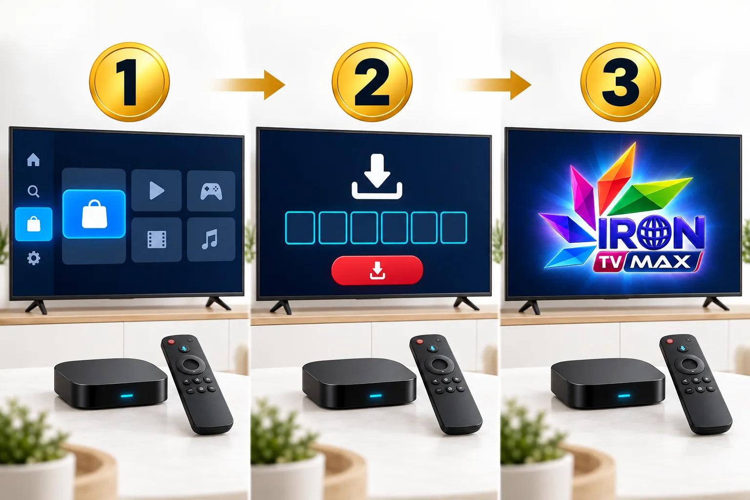 Installation de Iron TV Max sur Amazon Fire TV